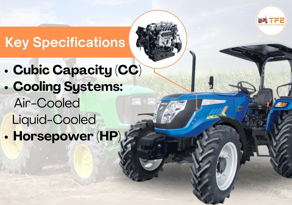 Key Specifications of Tractor Engine